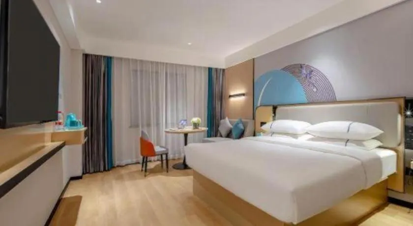 Bed in City Comfort Inn Wuhan Jiangxia