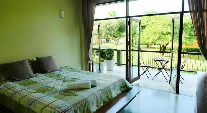 Bed in Doembang Villa