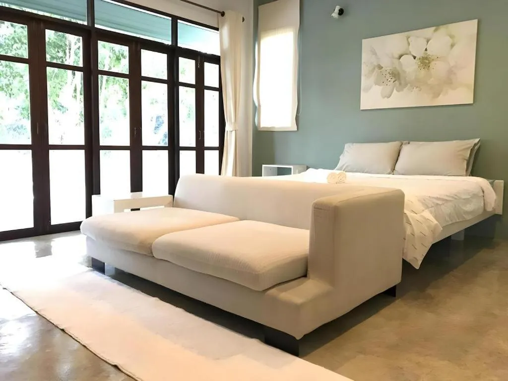 Bed in Doembang Villa