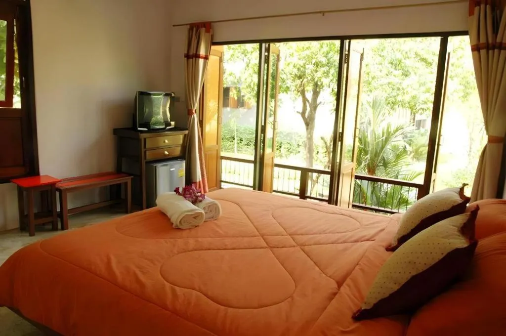 Bed in Doembang Villa