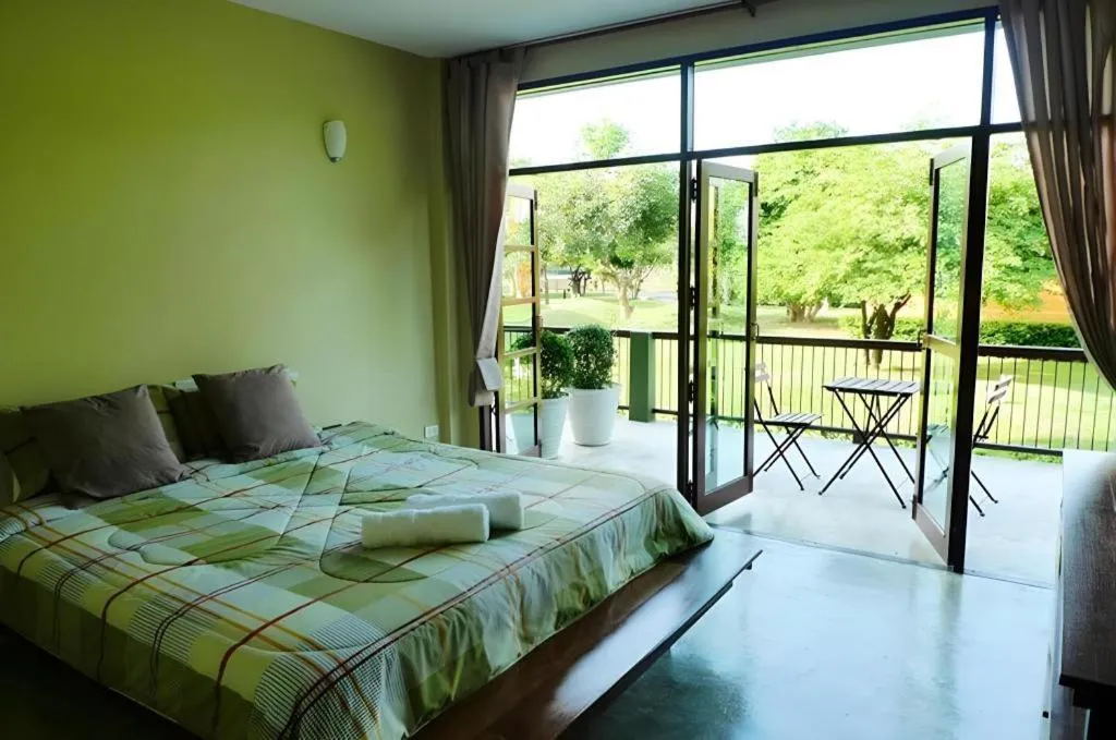 Bed in Doembang Villa