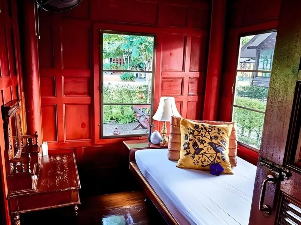 Bed in Doembang Villa