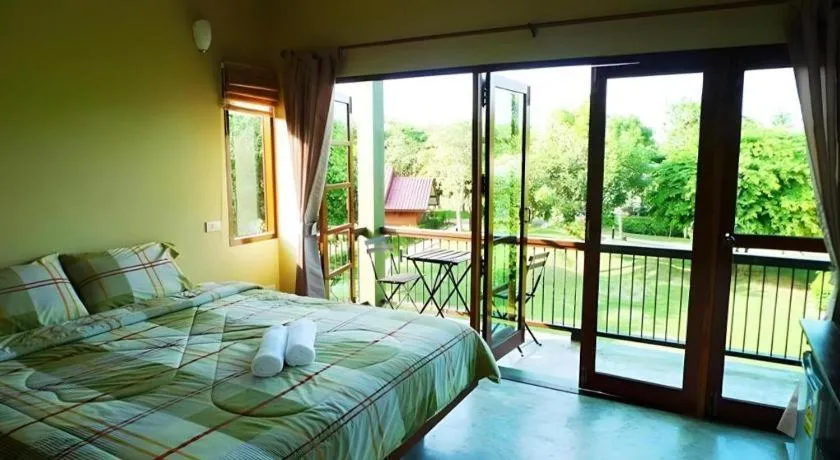 Bed in Doembang Villa