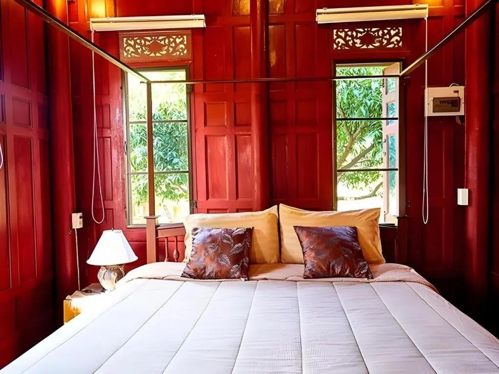 Bed in Doembang Villa