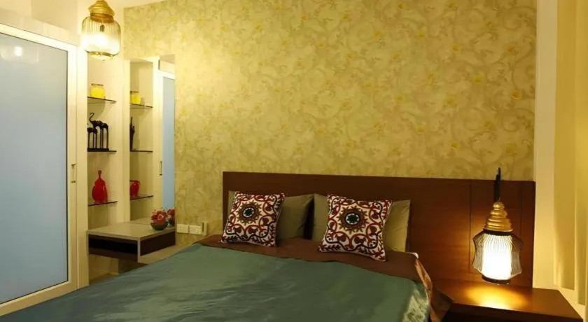 Bed in The Xym Hotel