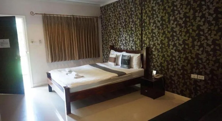 Bed in The Park Nangrong Resort