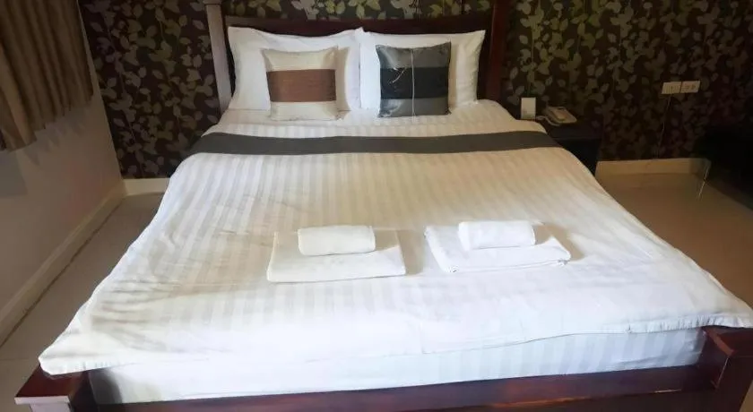 Bed in The Park Nangrong Resort