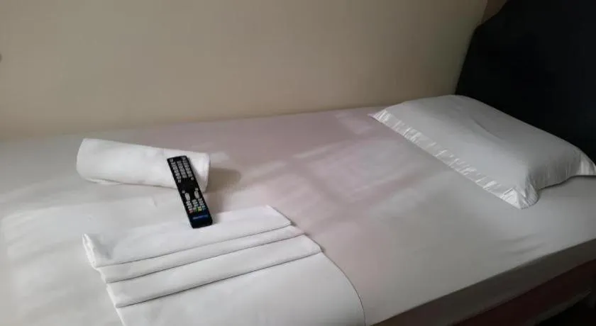 Bed in Rich Manor Pension House