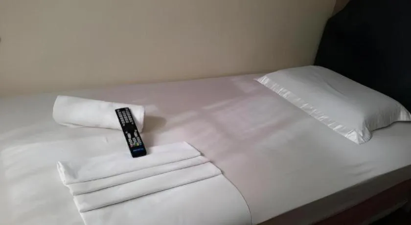 Bed in Rich Manor Pension House