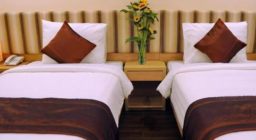 Bed in Begonia Nha Trang Hotel