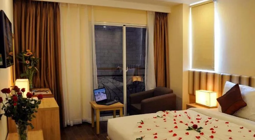 Bed in Begonia Nha Trang Hotel