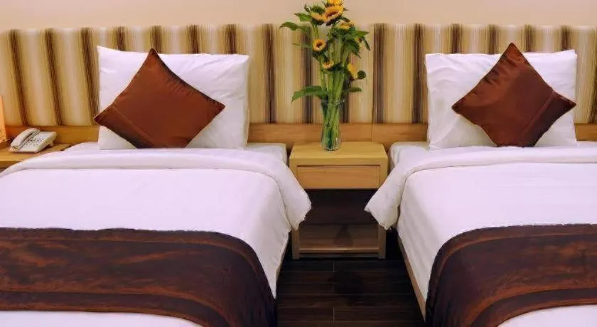 Bed in Begonia Nha Trang Hotel