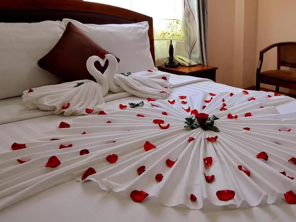 Bed in Begonia Nha Trang Hotel