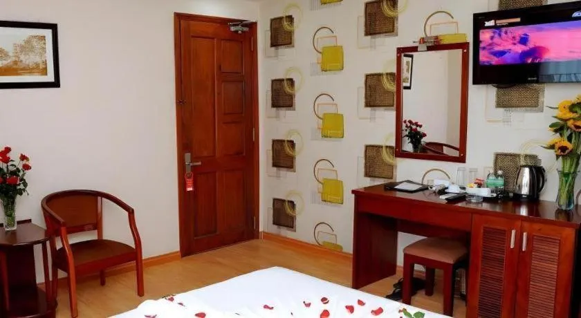 Bed in Begonia Nha Trang Hotel