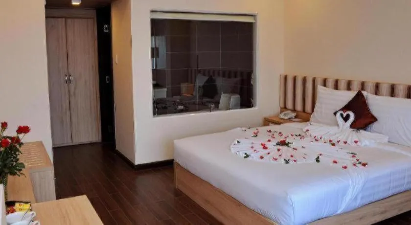 Bed in Begonia Nha Trang Hotel