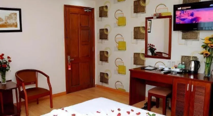 Bed in Begonia Nha Trang Hotel