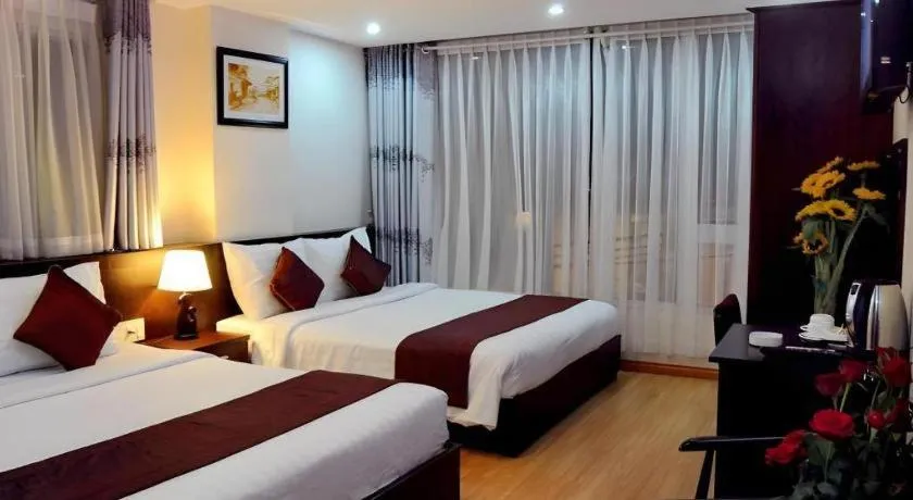 Bed in Begonia Nha Trang Hotel