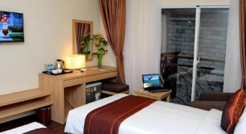 Bed in Begonia Nha Trang Hotel