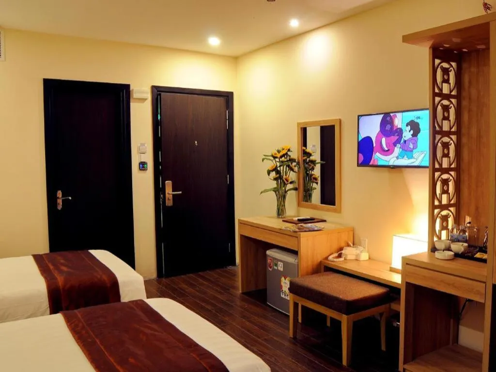 Bed in Begonia Nha Trang Hotel