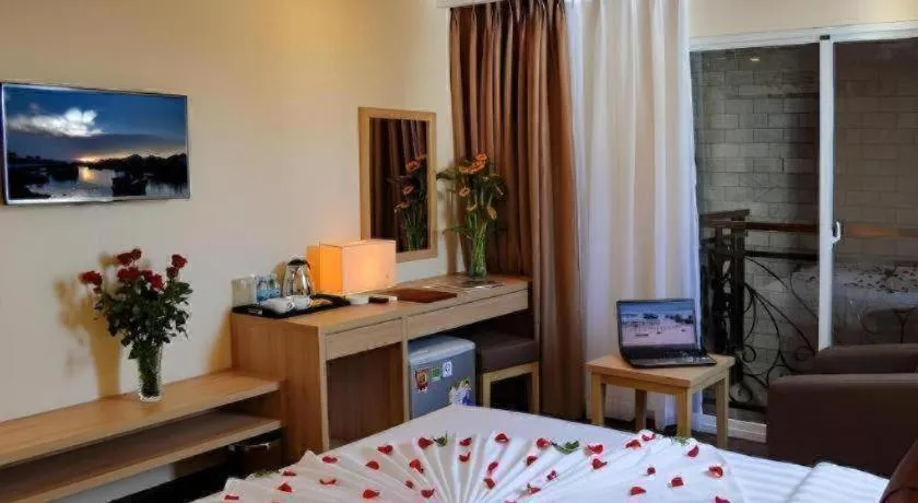 Bed in Begonia Nha Trang Hotel