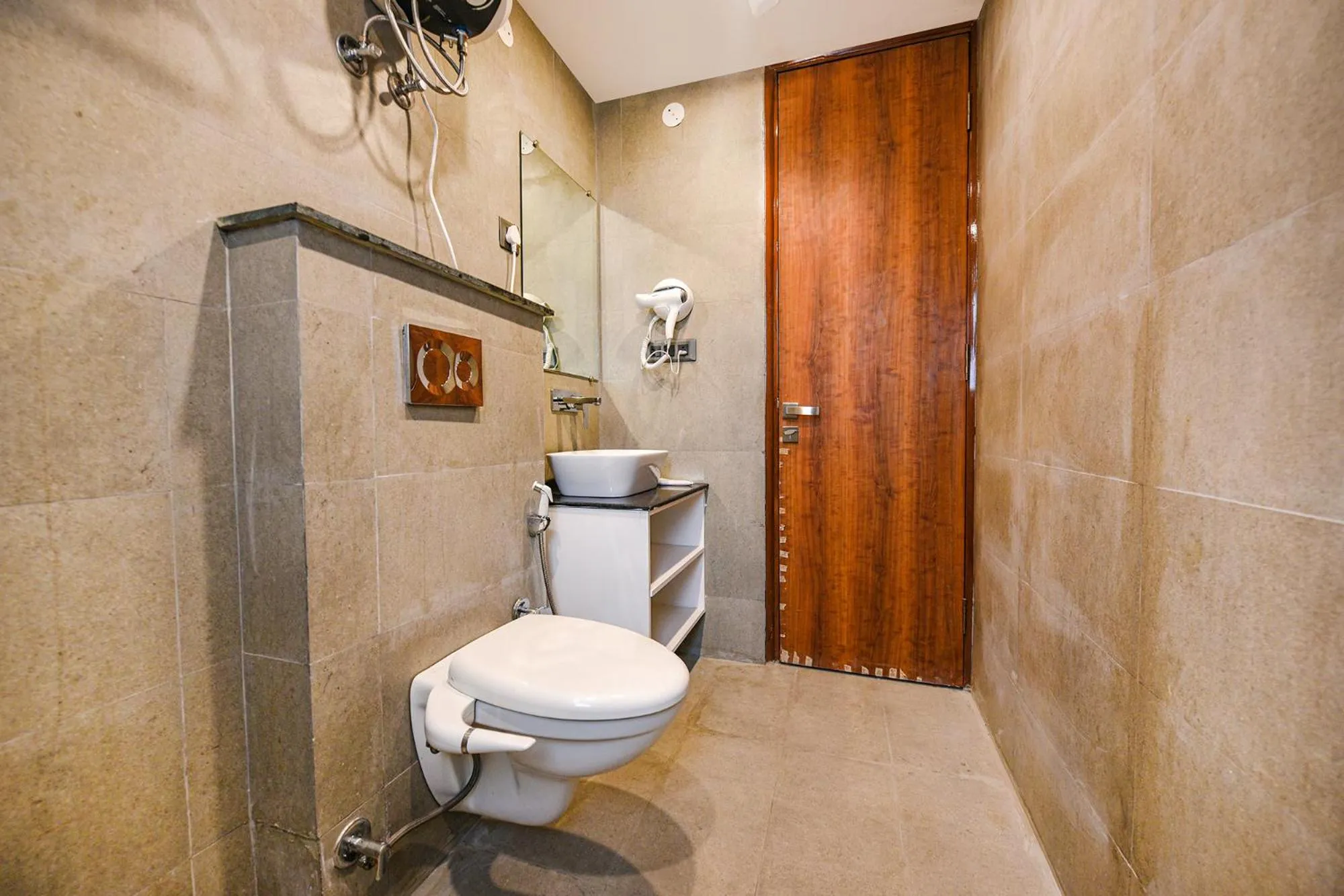 Bathroom in FabHotel Prime Blest Park Near Yashobhoomi Convention Centre