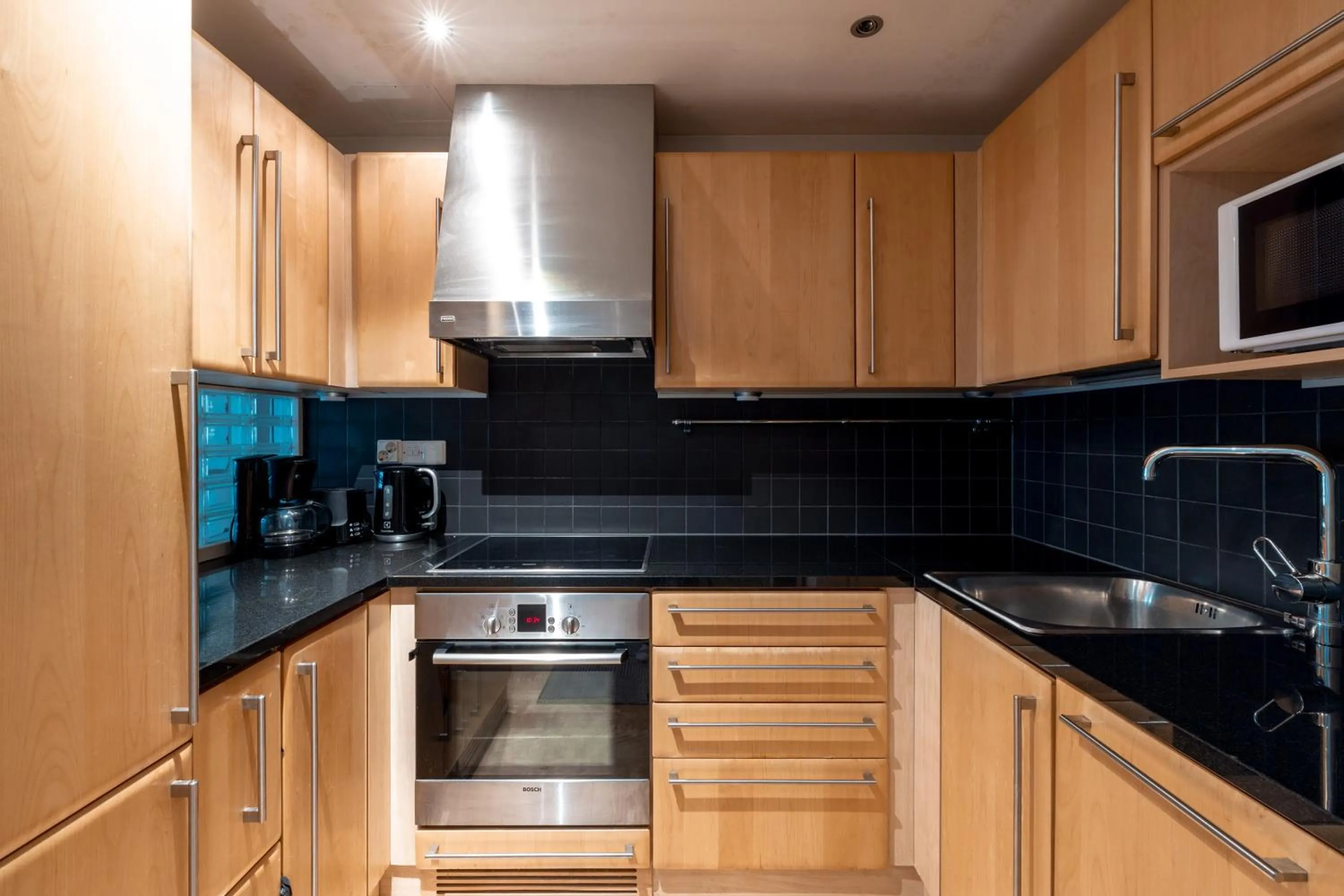 Kitchen or kitchenette in 2ndhomes Kamppi Center Apartment with Balcony & Sauna