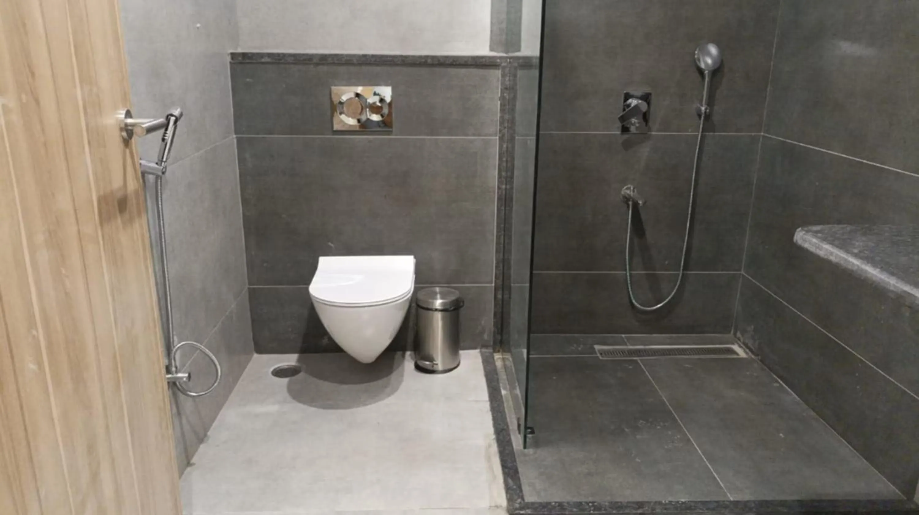 Bathroom in Akoya Business Hotel, Shamshabad - Near Hyderabad Airport