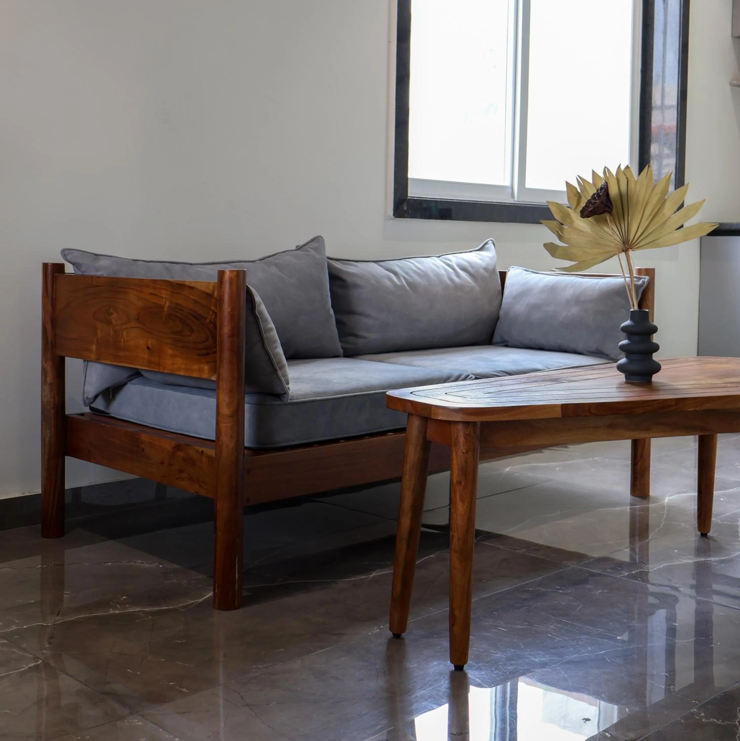 Seating area in Akoya Business Hotel Hyderabad Airpot