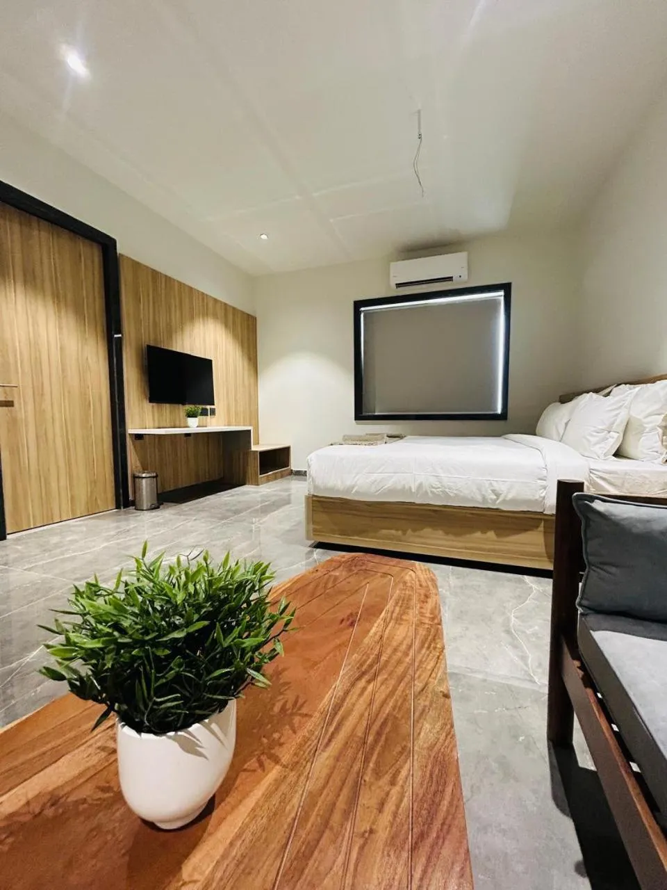 Bed in Akoya Business Hotel Hyderabad Airpot