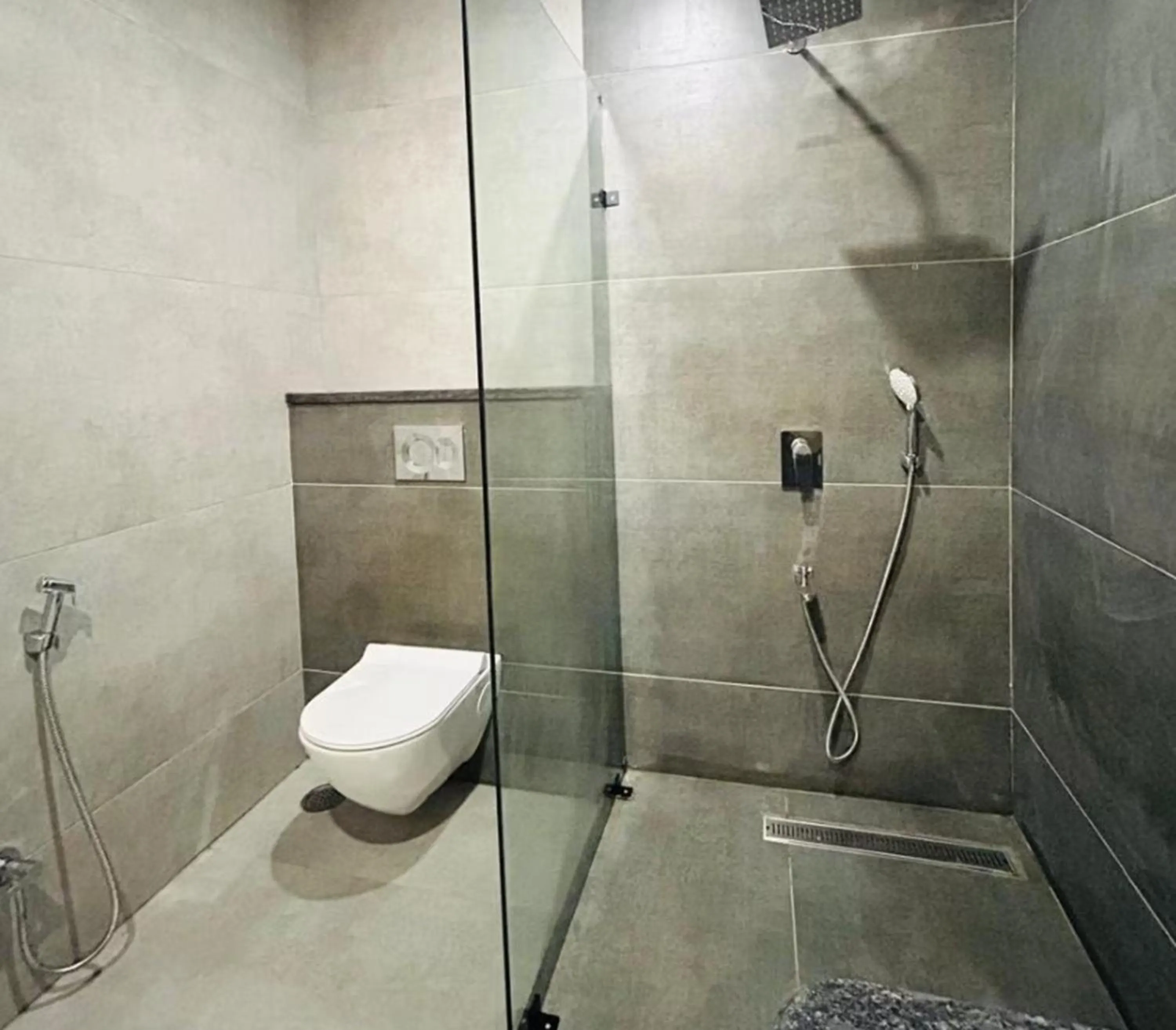 Bathroom in Akoya Business Hotel, Shamshabad - Near Hyderabad Airport