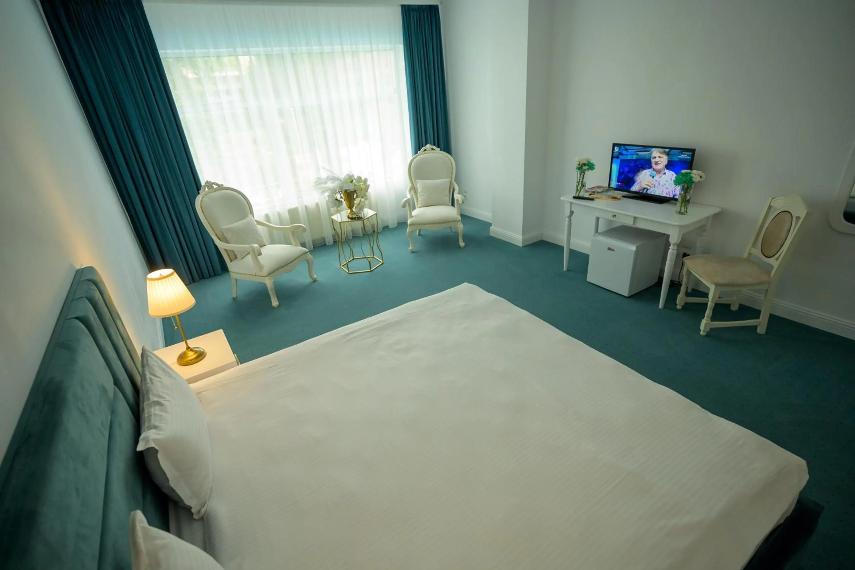 Bed in Hotel Queen Vera