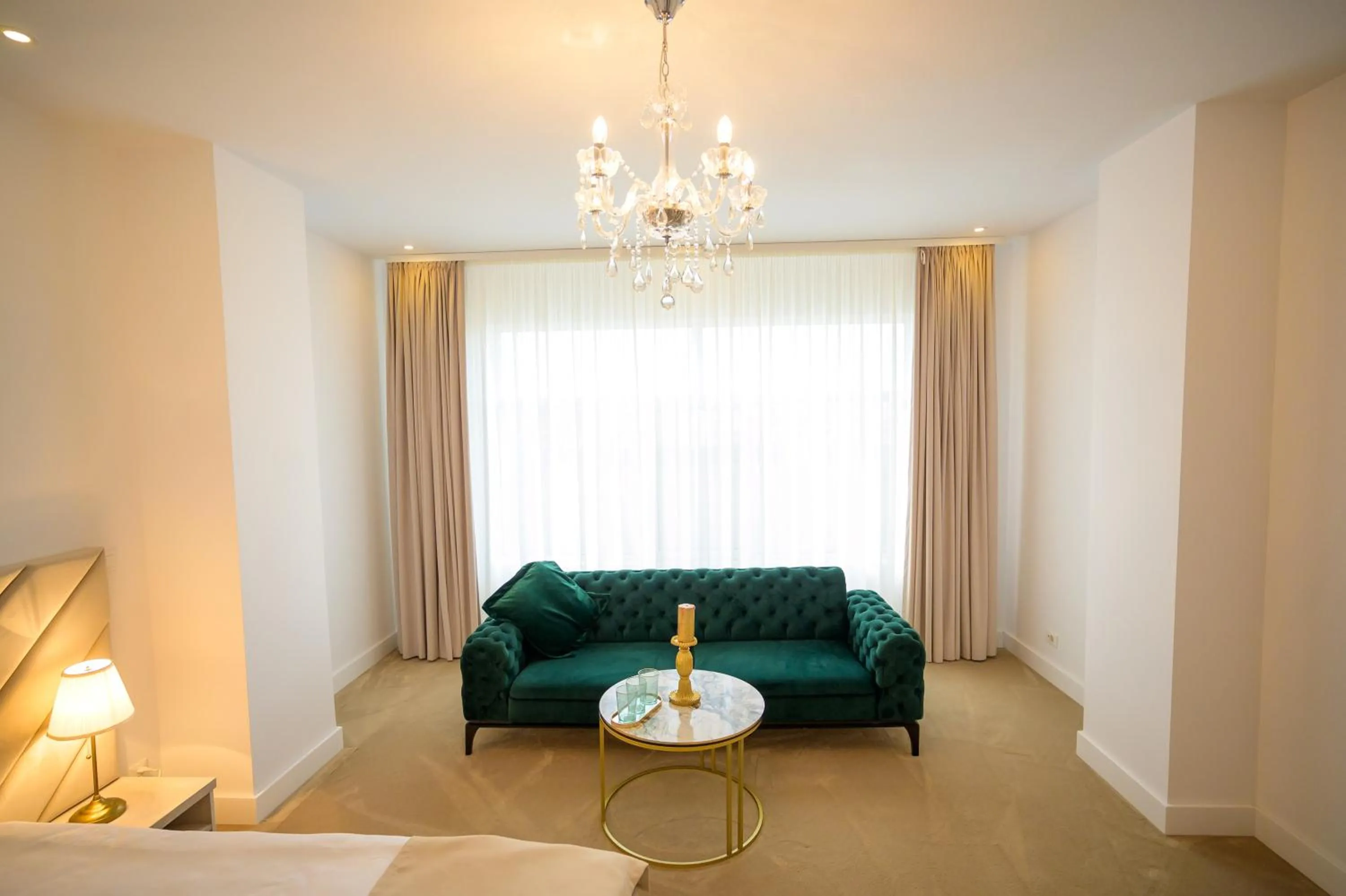 Bed in Hotel Queen Vera