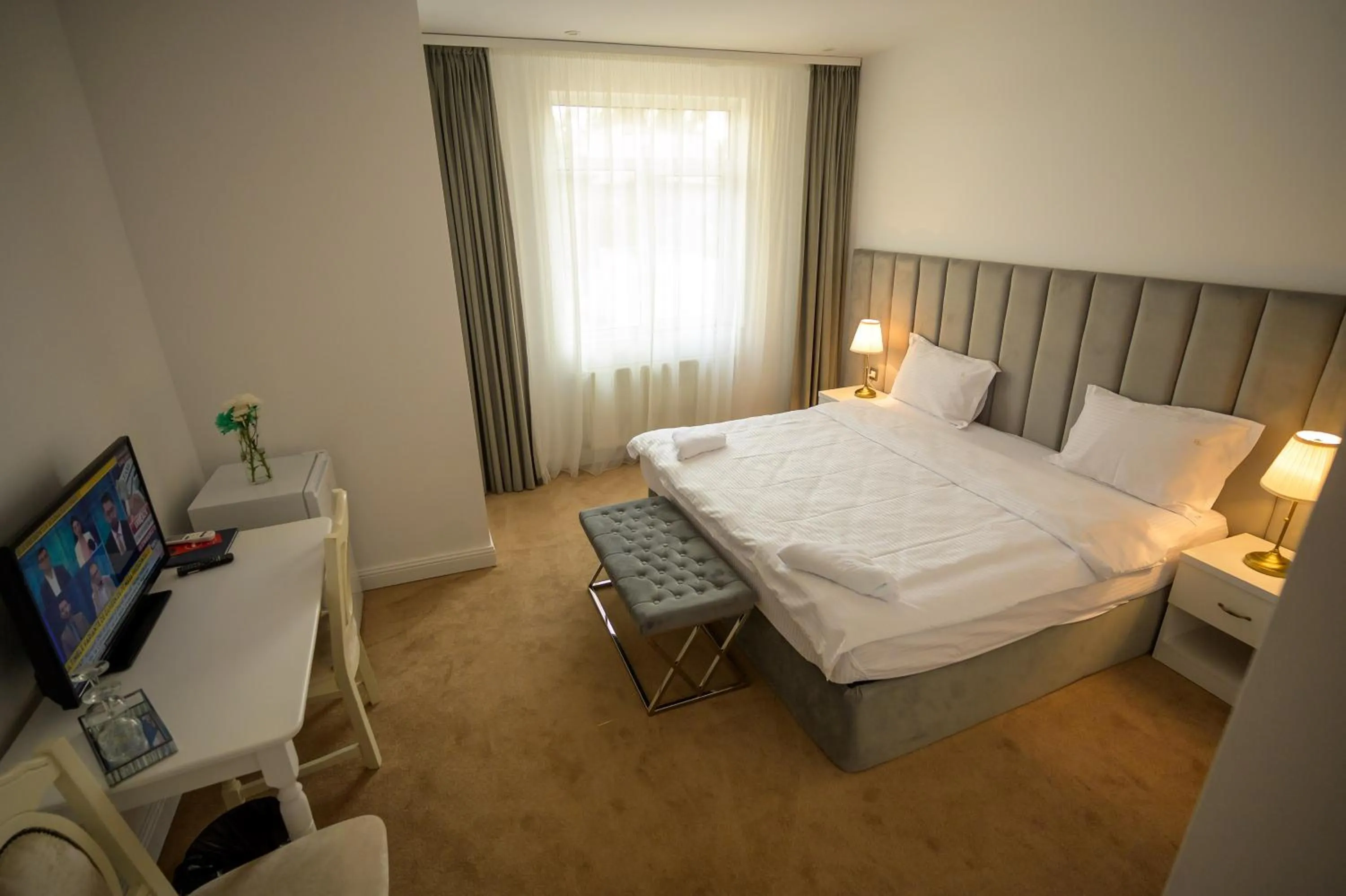 Bed in Hotel Queen Vera