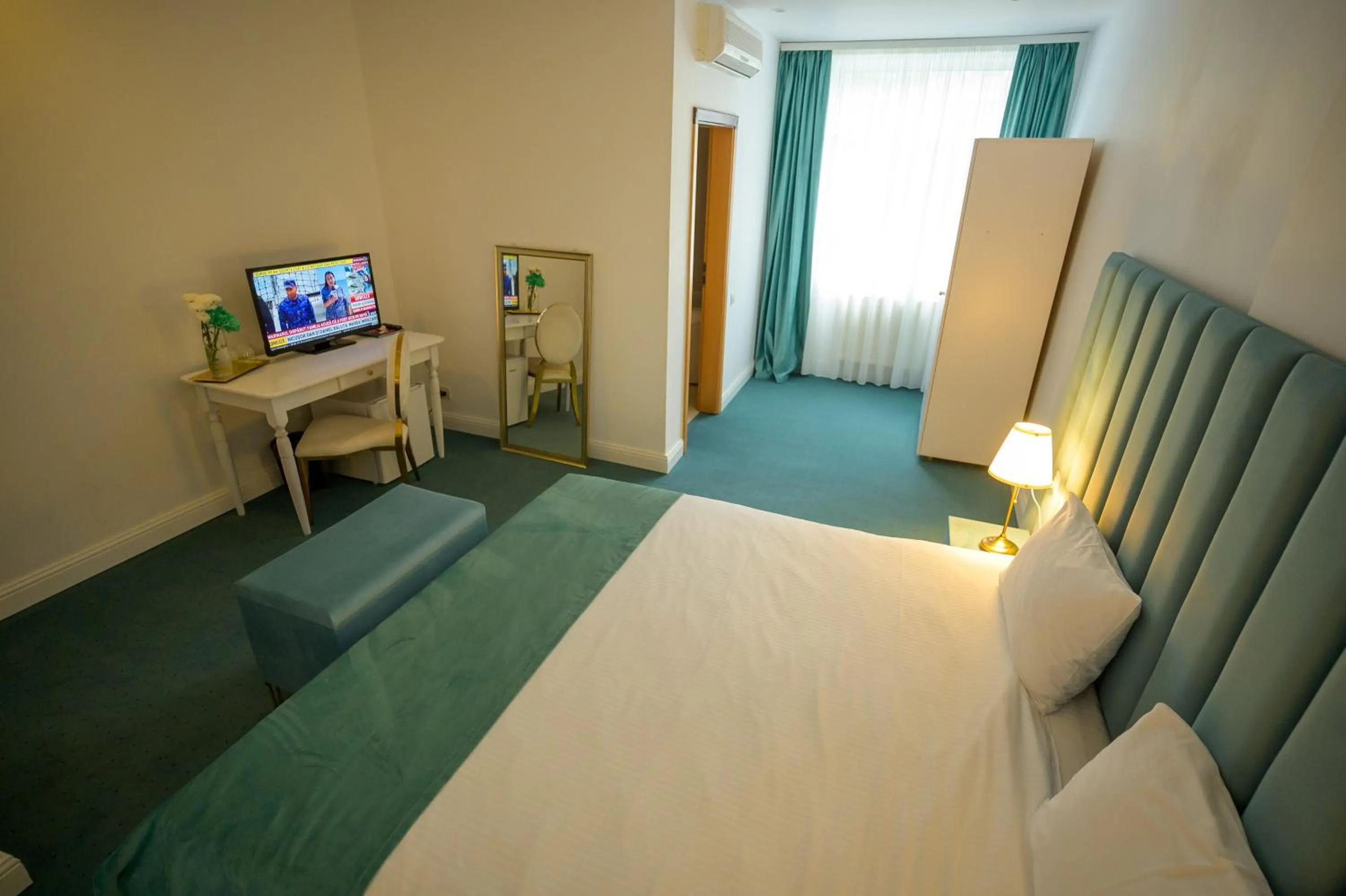 Bed in Hotel Queen Vera