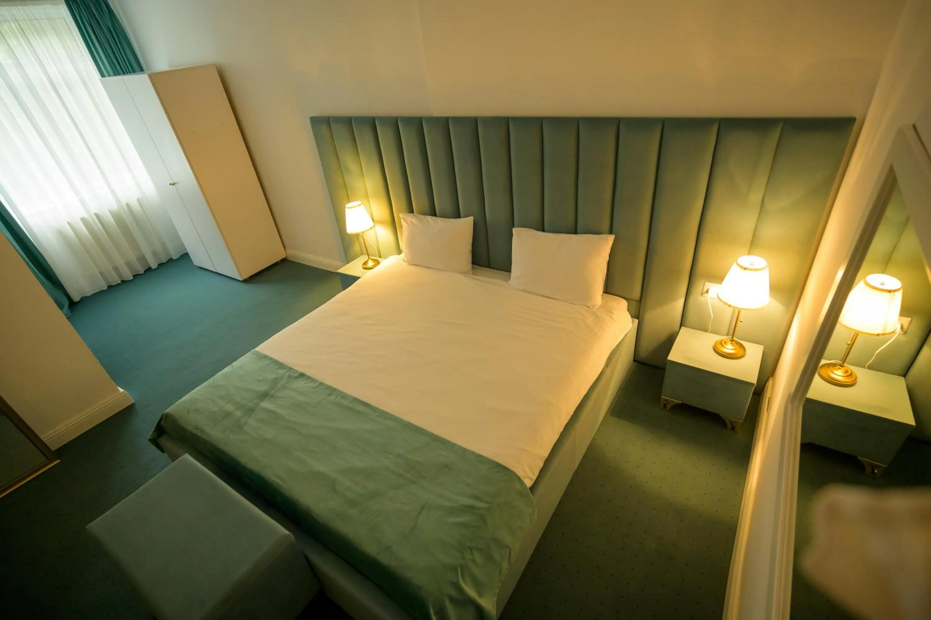 Bed in Hotel Queen Vera