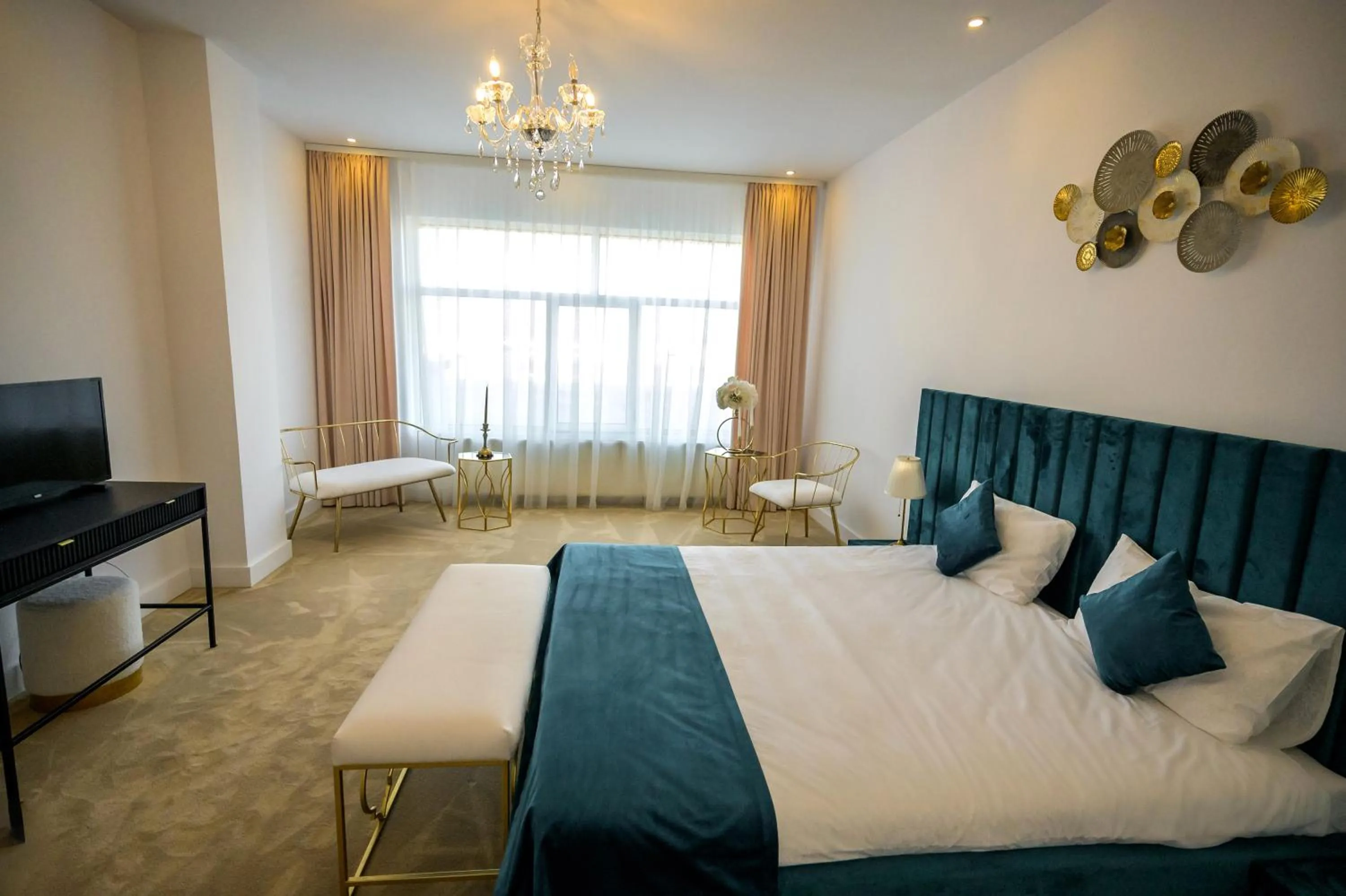 Bed in Hotel Queen Vera