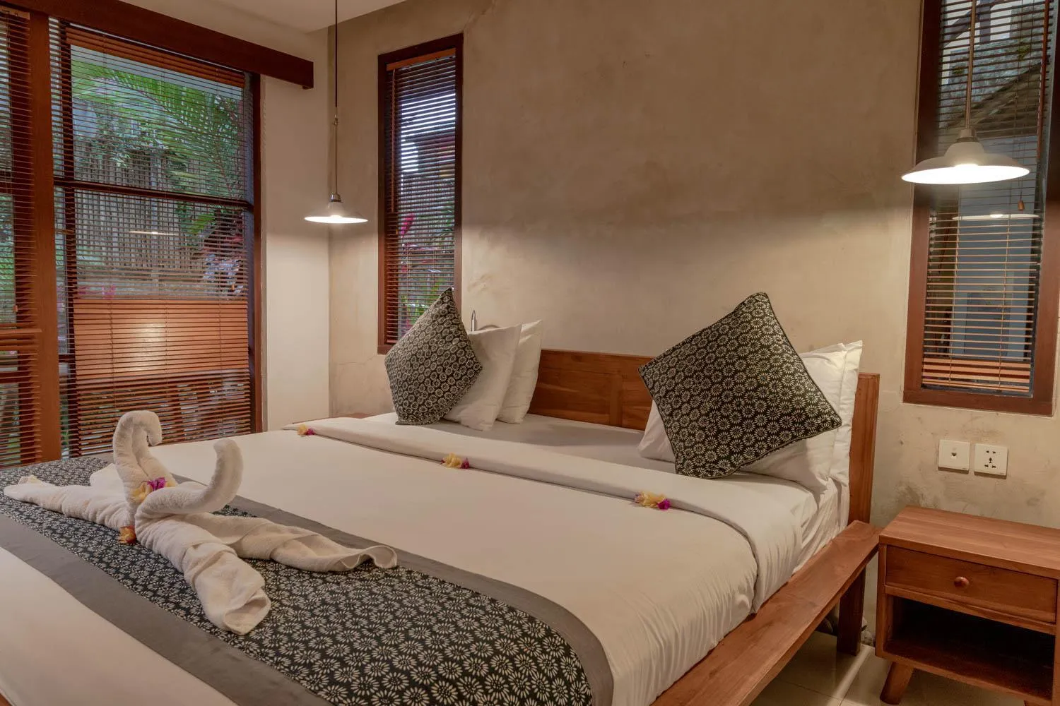 Bed in Yarama Cottages