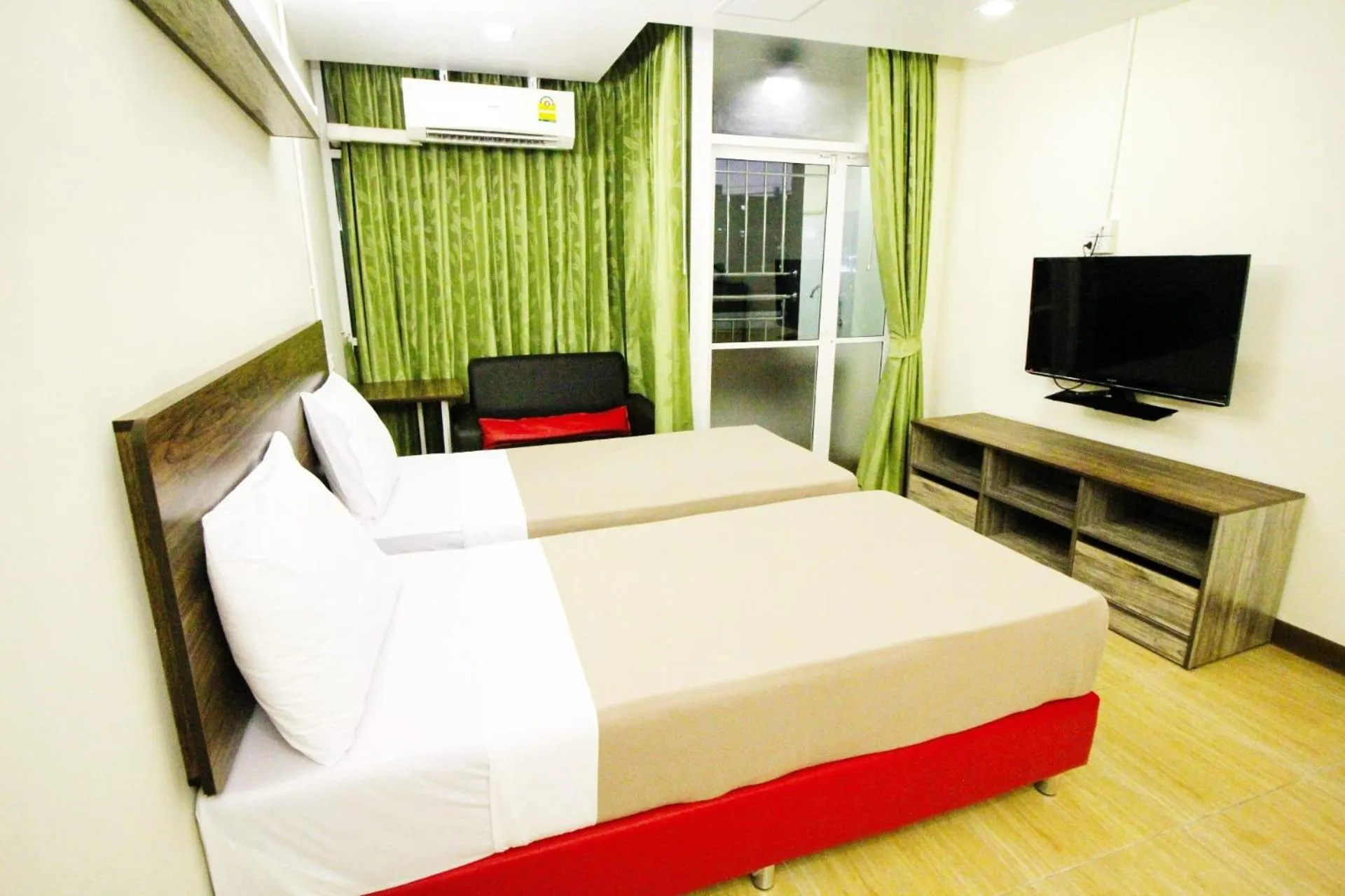 Bed in AC Sport Village