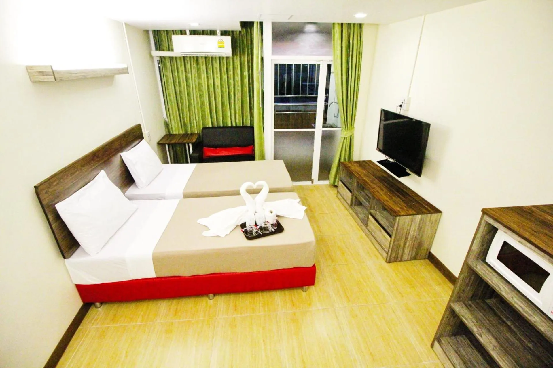 Bed in AC Sport Village