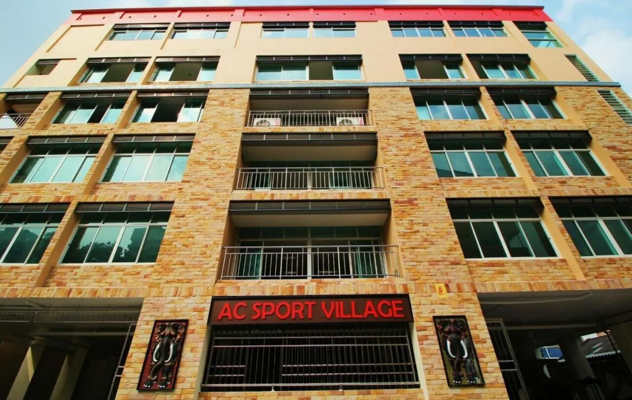 Facade/entrance in AC Sport Village