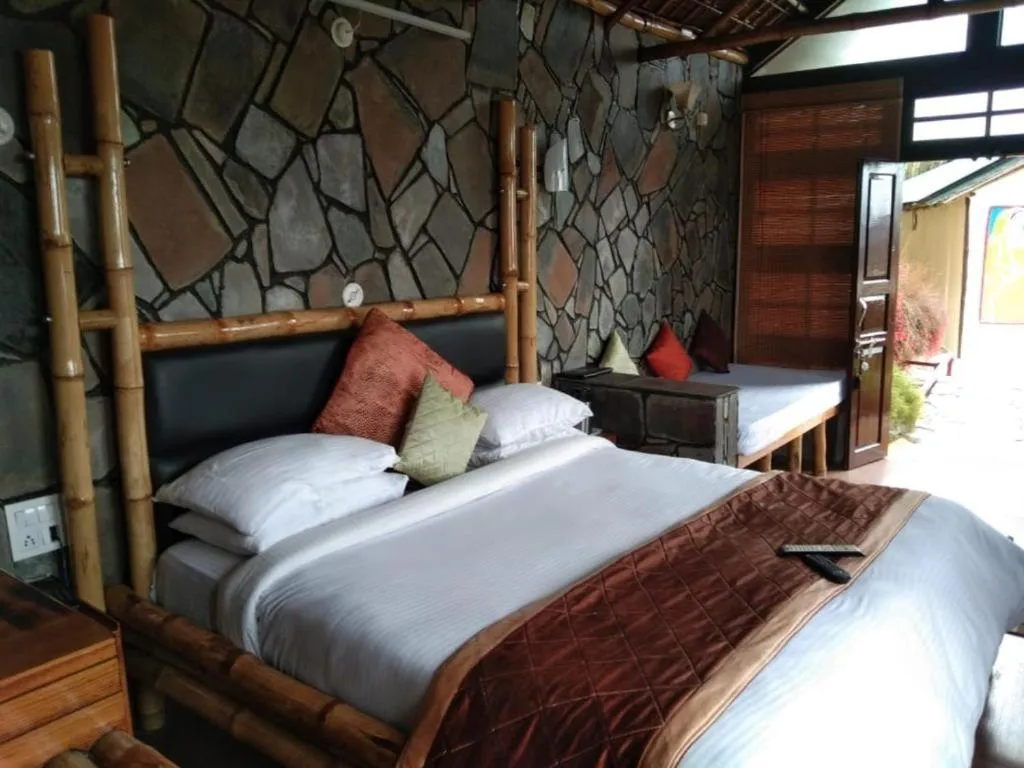 Bed in Resort Heritage Kausani