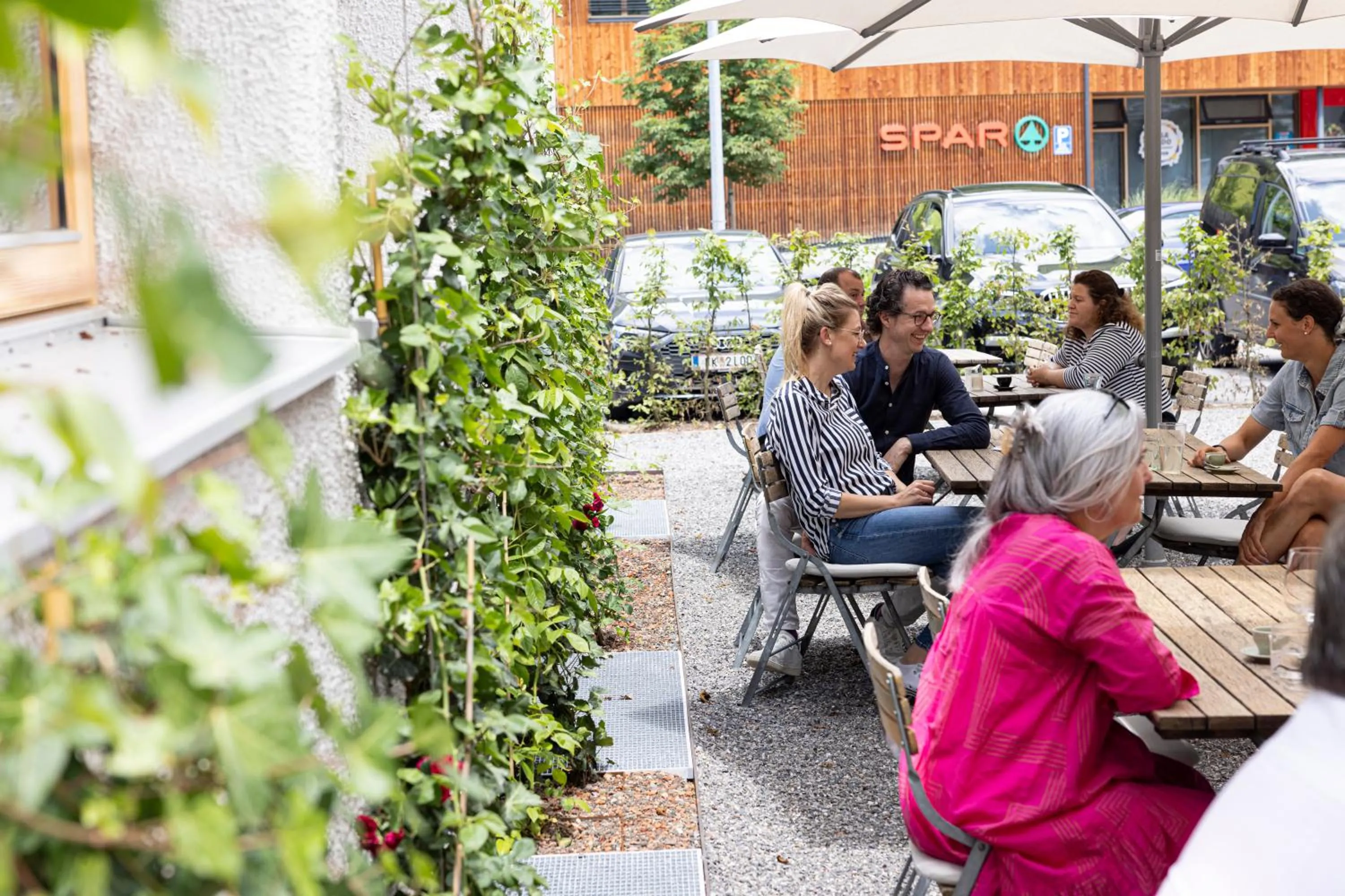 Balcony/Terrace in Biohotel Schwanen