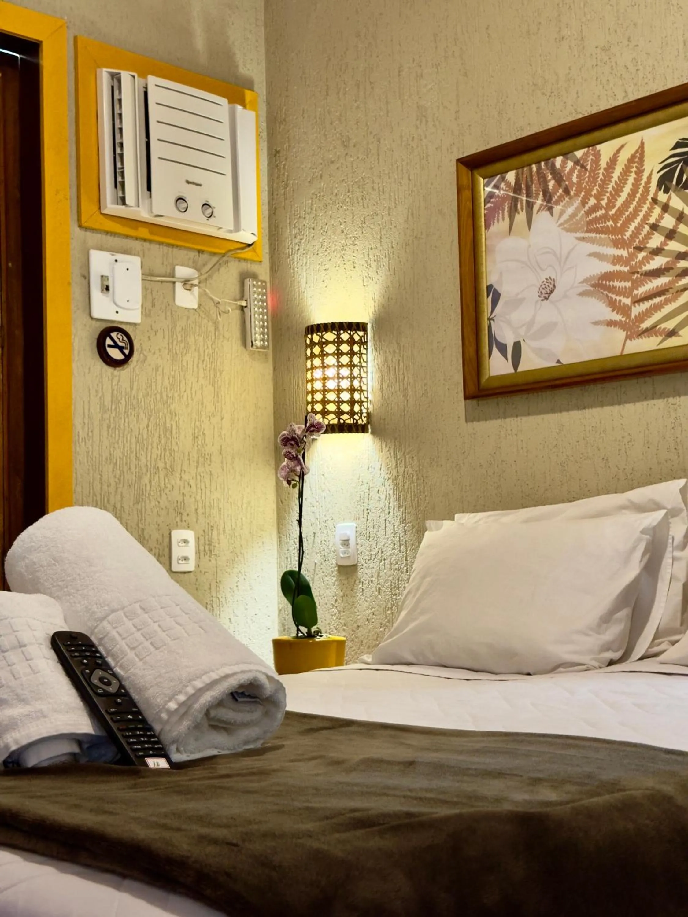 Bed in Pousada Janellas do Mar