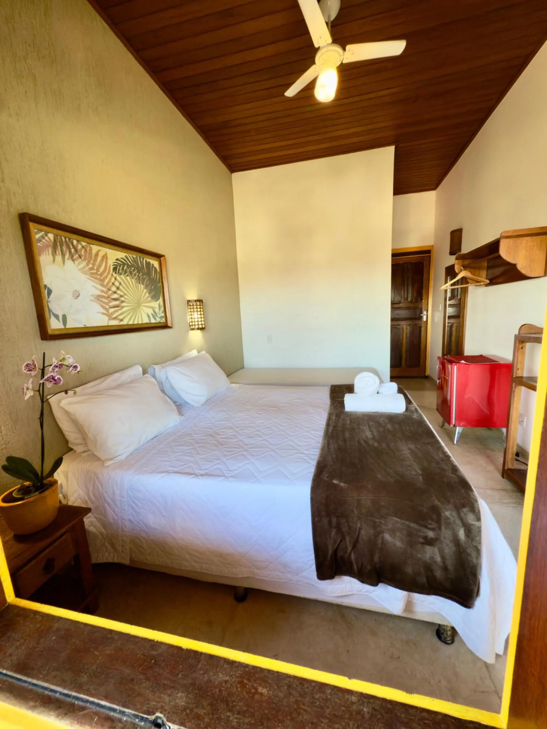 Bed in Pousada Janellas do Mar