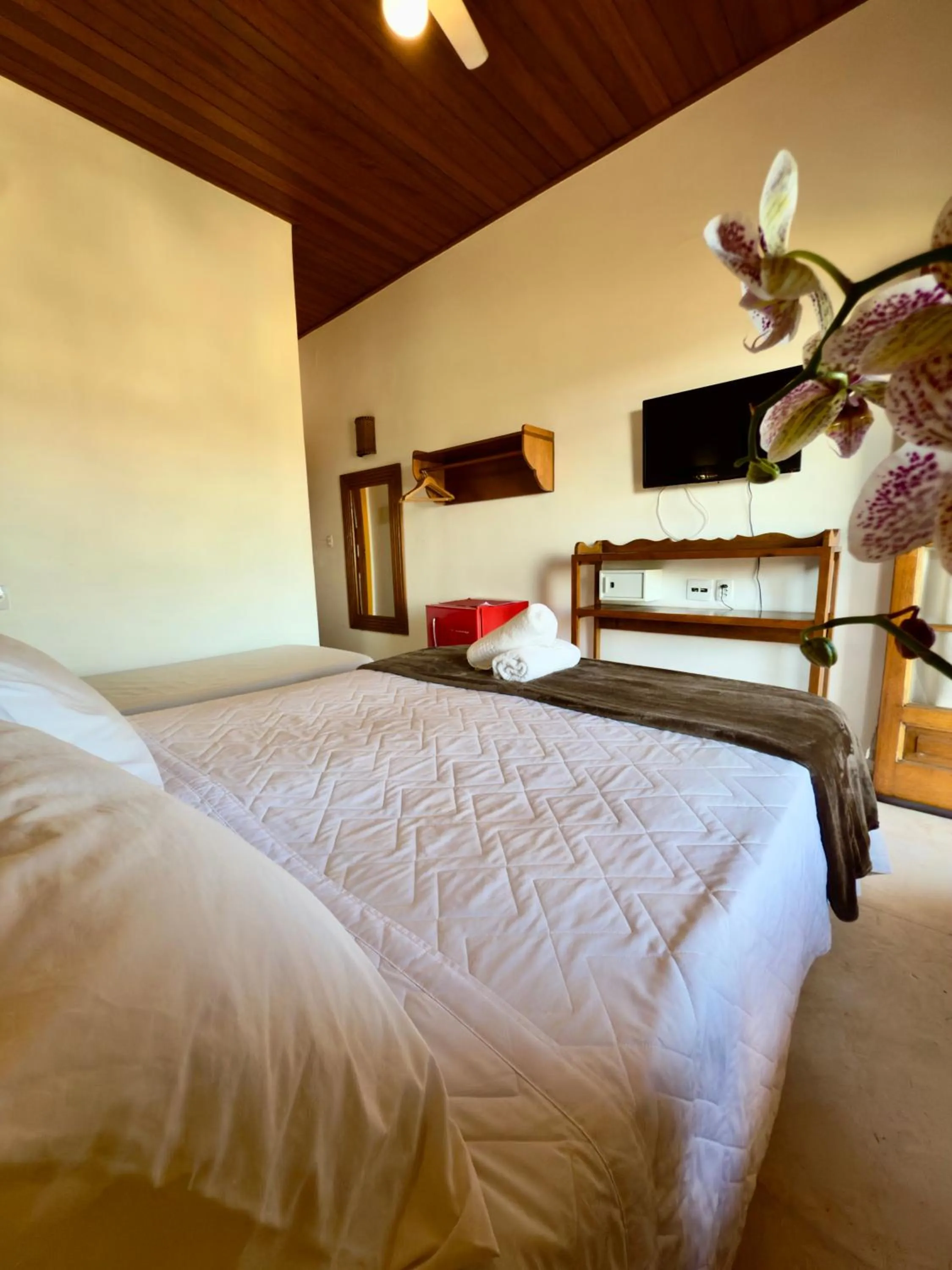 Bed in Pousada Janellas do Mar