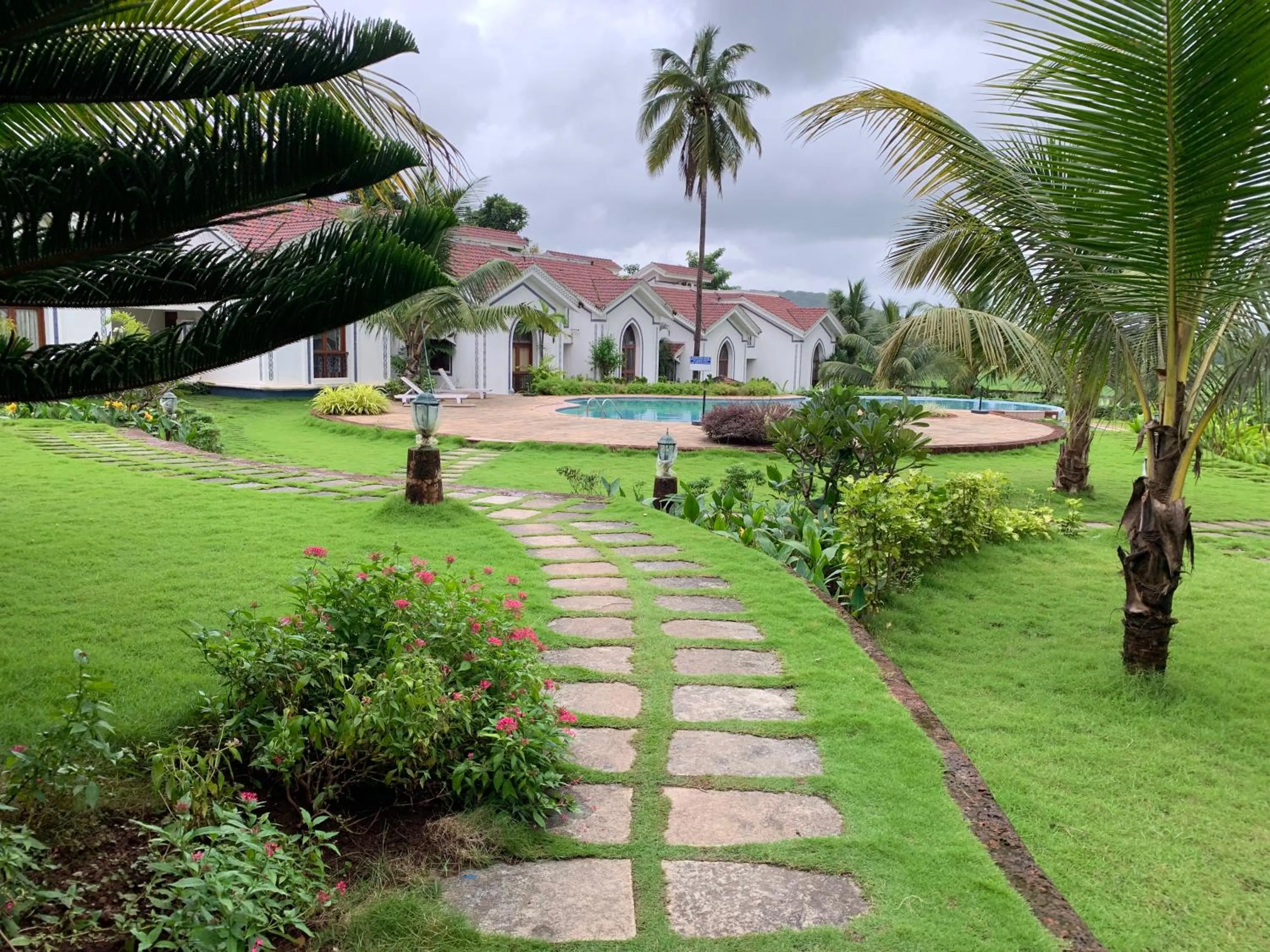 Living room in AR APARTMENTS -Siolim
