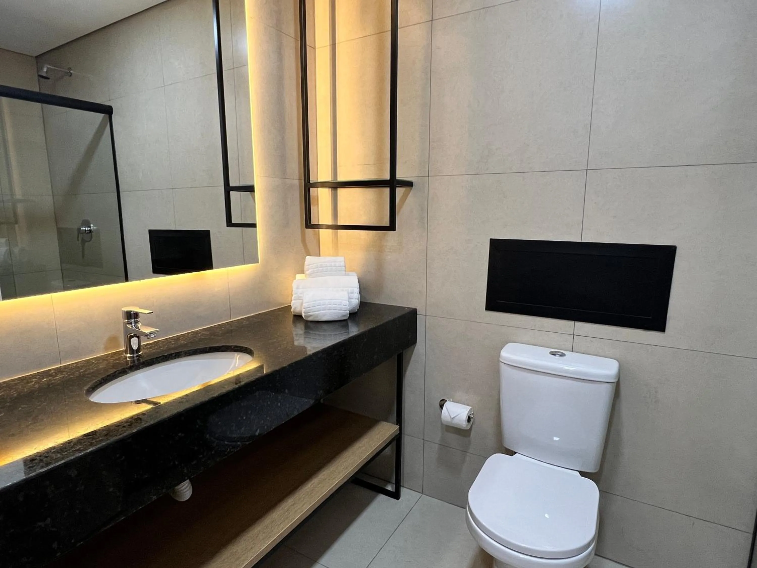 Bathroom in Ramada Encore Ponta Grossa