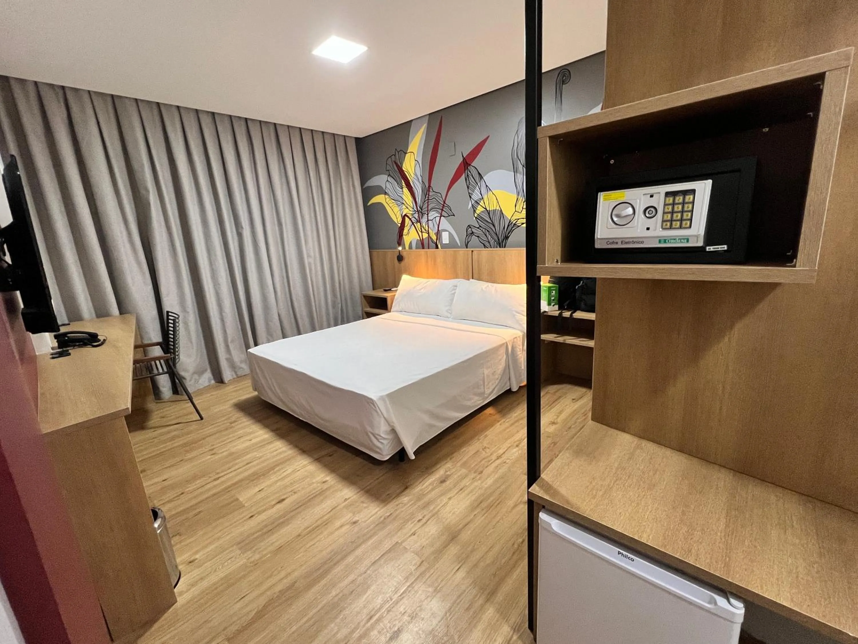 Bed in Ramada Encore Ponta Grossa