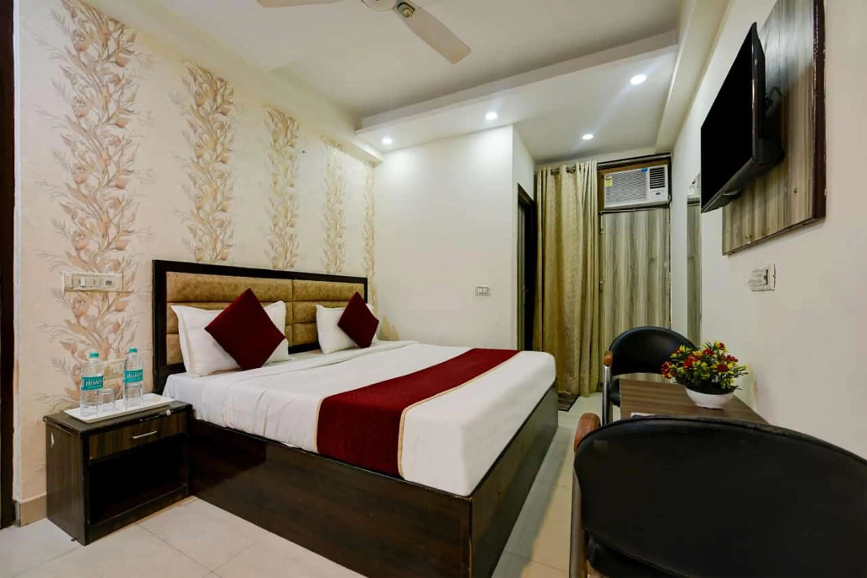 TV and multimedia in Hotel Lookout Stay Delhi IGI Airport