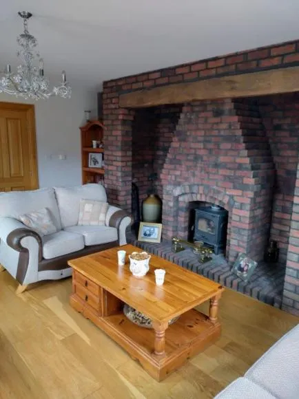 Communal lounge/ TV room in Glenn Eireann House